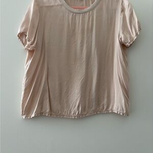 Nation “Marie” Cream Short Sleeve Tee